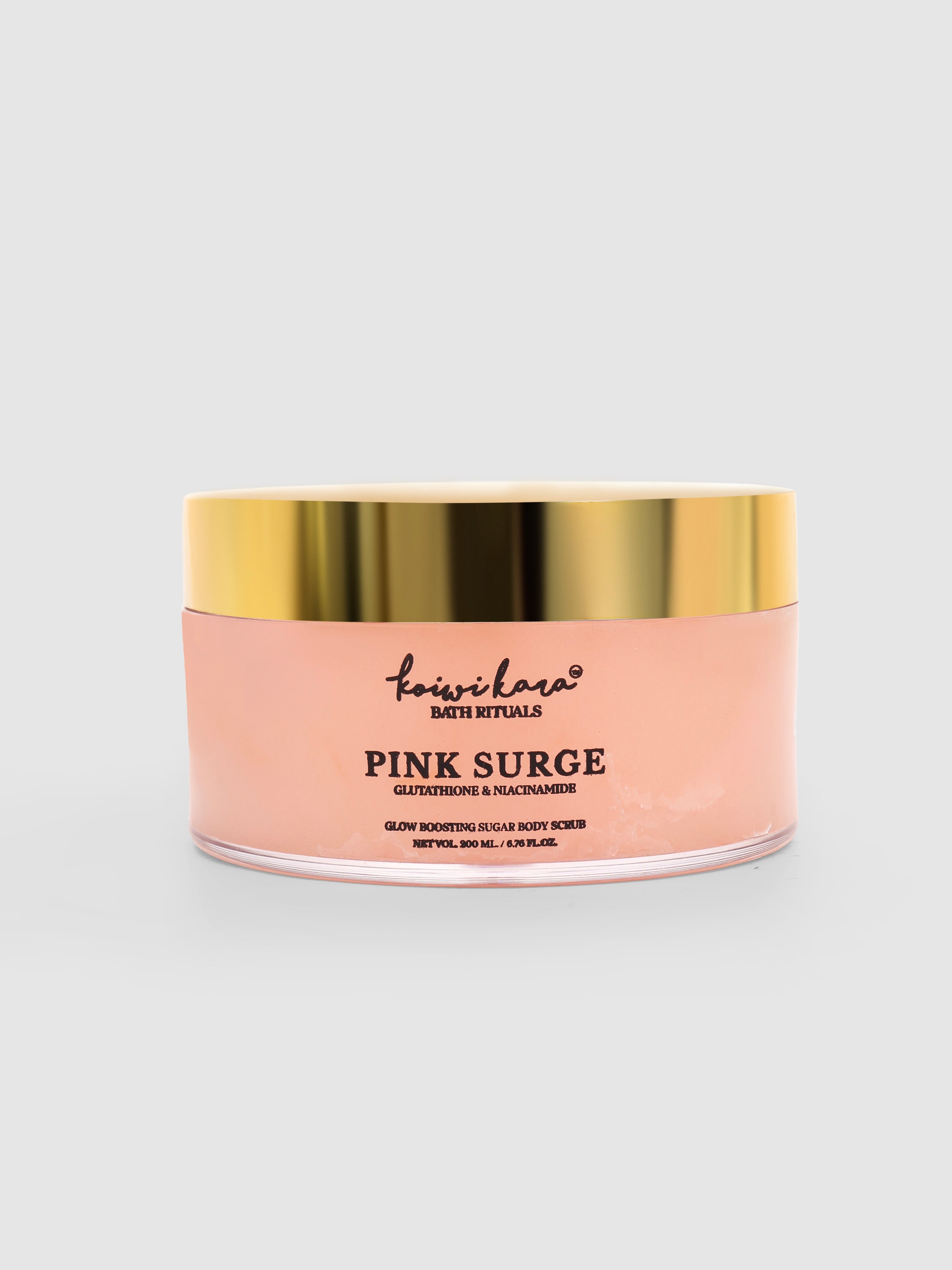 PINK SURGE – Glutathione & Niacinamide Body Scrub – Koiwi Kara
