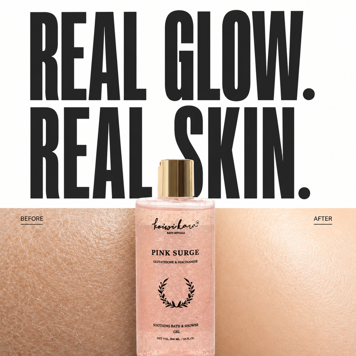 PINK SURGE - Glutathione & Niacinamide Body Wash