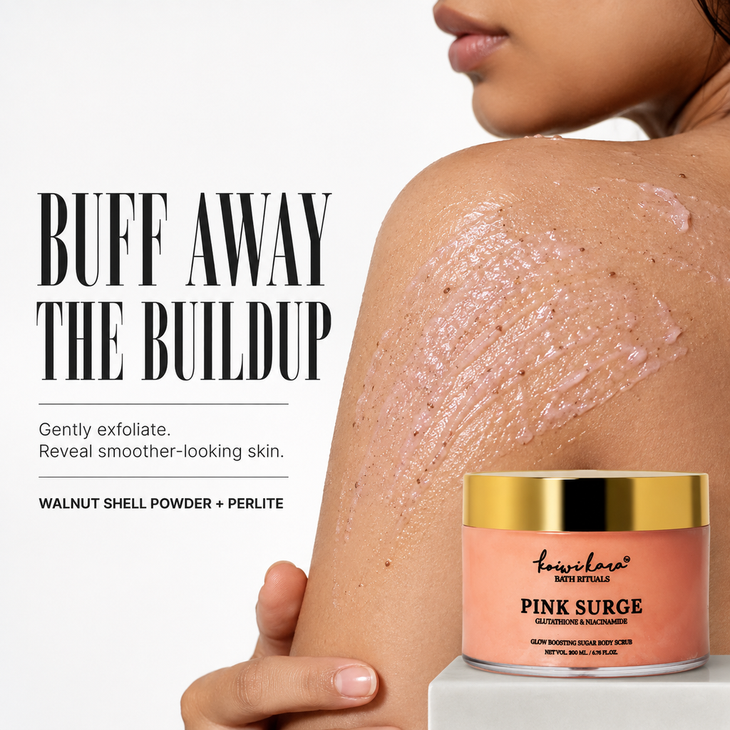 PINK SURGE – Glutathione & Niacinamide Body Scrub