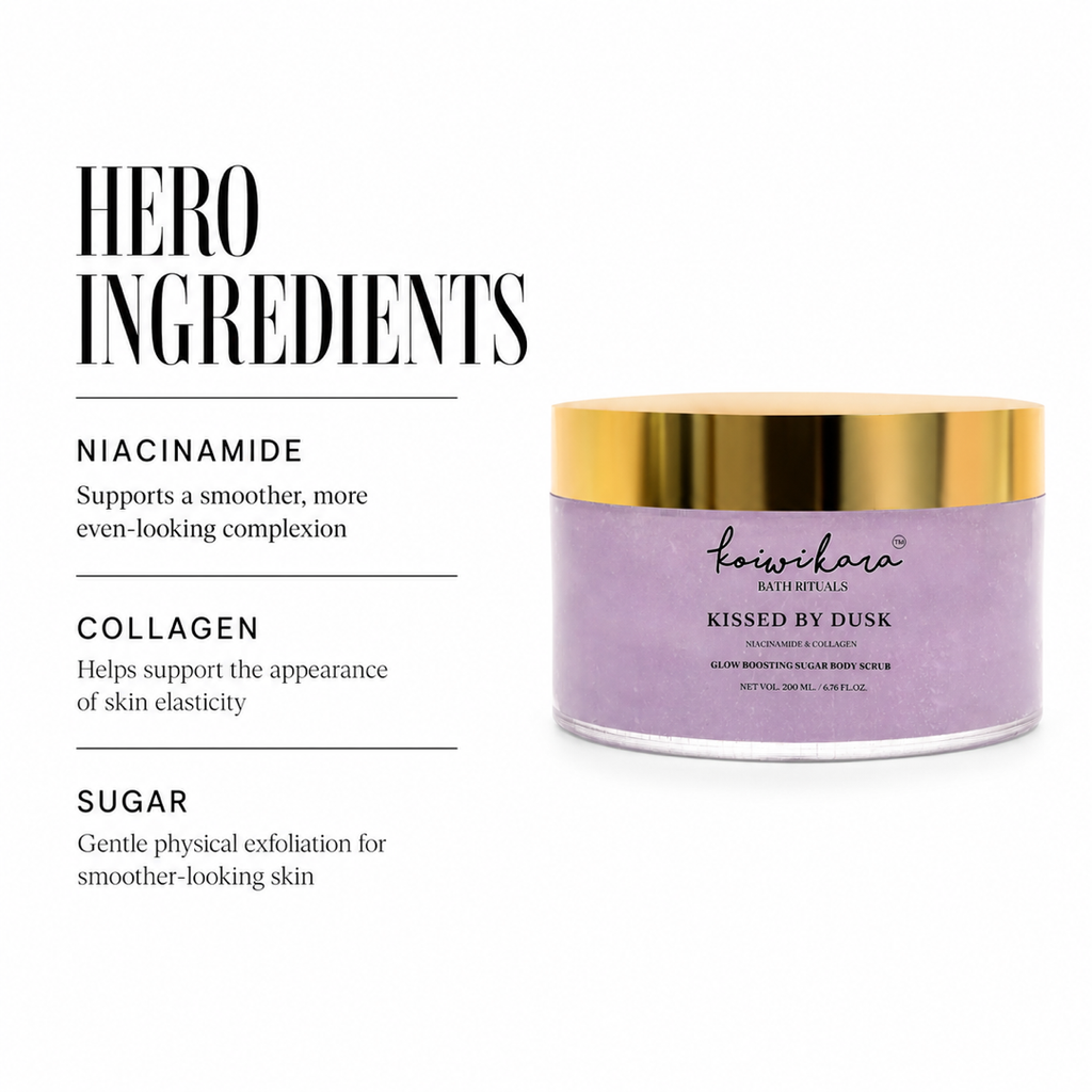 Kissed by Dusk - Niacinamide & Collagen Sugar Body Scrub