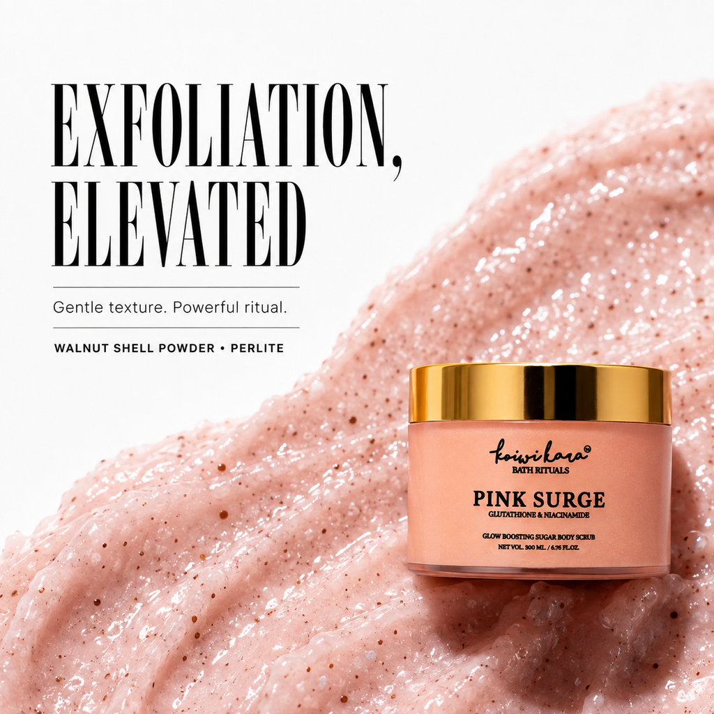 PINK SURGE – Glutathione & Niacinamide Body Scrub