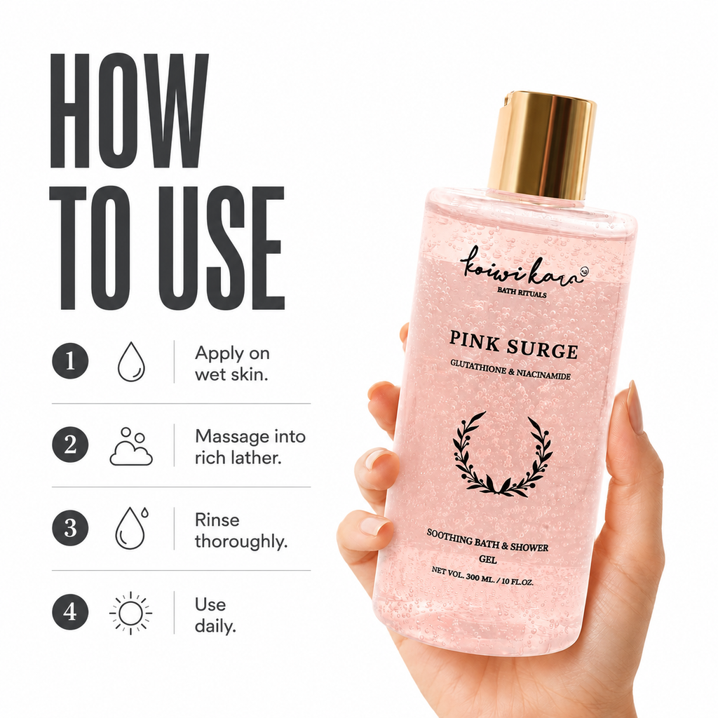 PINK SURGE - Glutathione & Niacinamide Body Wash
