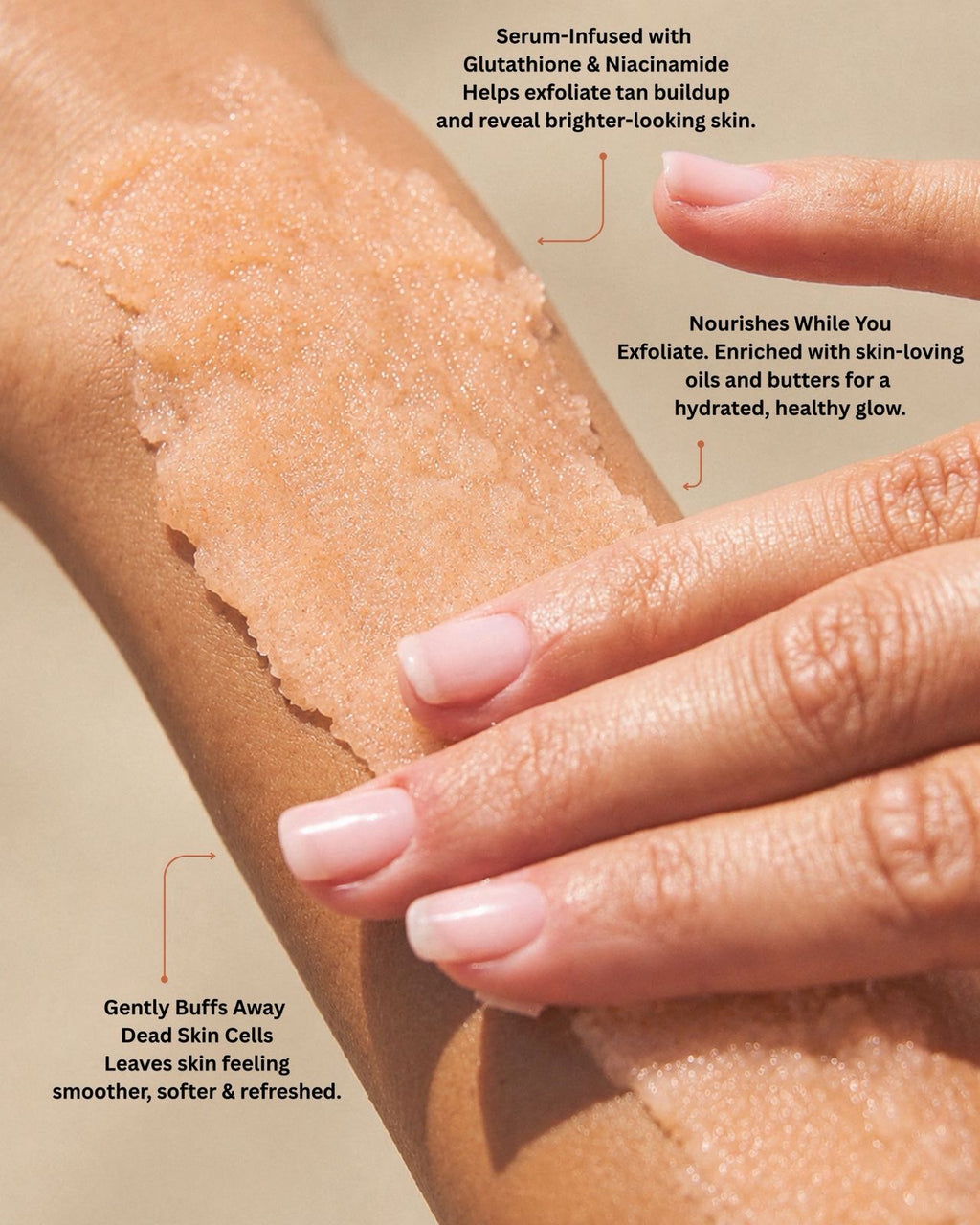 PINK SURGE – Glutathione & Niacinamide Body Scrub