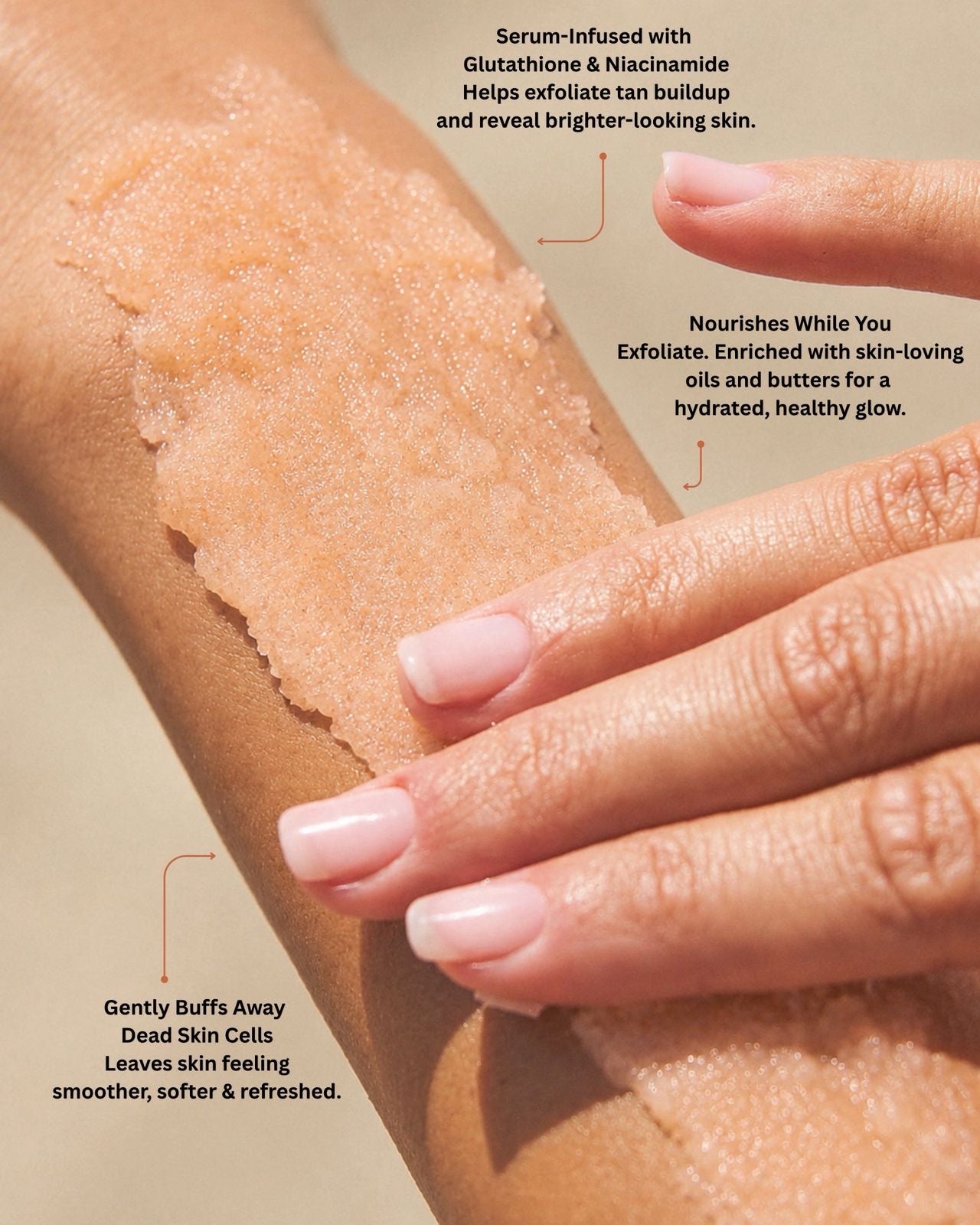 PINK SURGE – Glutathione & Niacinamide Body Scrub