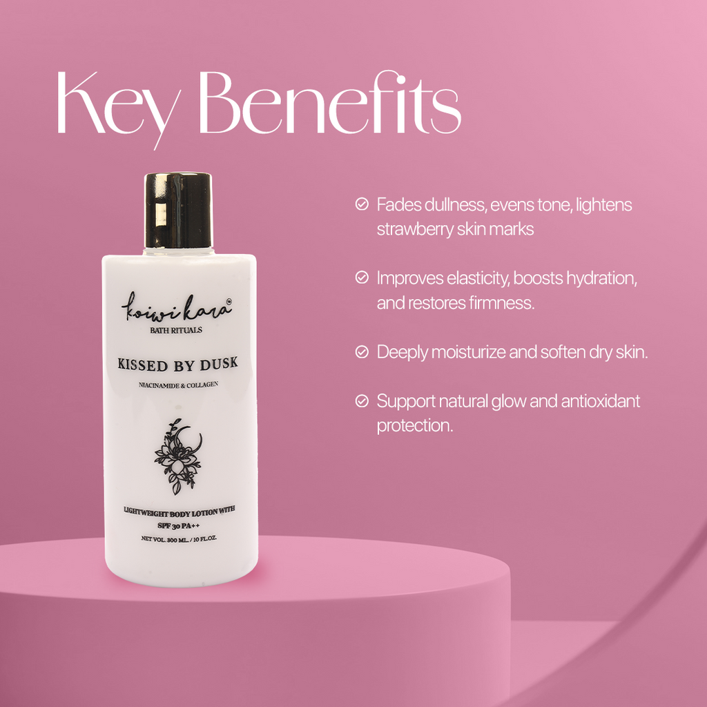 Kissed by Dusk – Niacinamide & Collagen Body Lotion