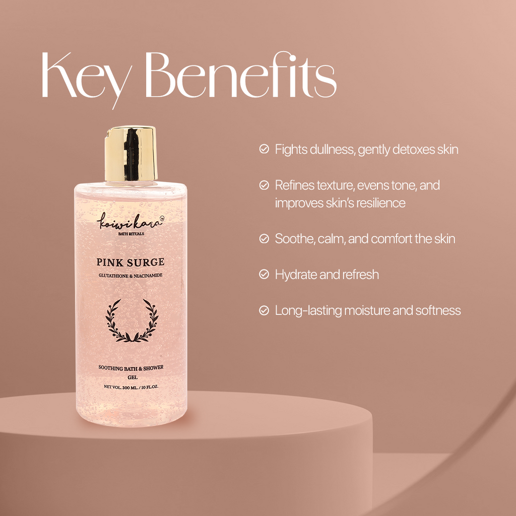 PINK SURGE - Glutathione & Niacinamide Body Wash